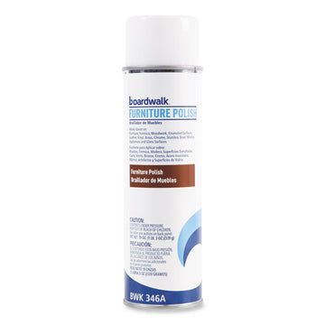 Boardwalk® Furniture Polish, Lemon, 19 Oz Aerosol Spray freeshipping - TVN Wholesale
